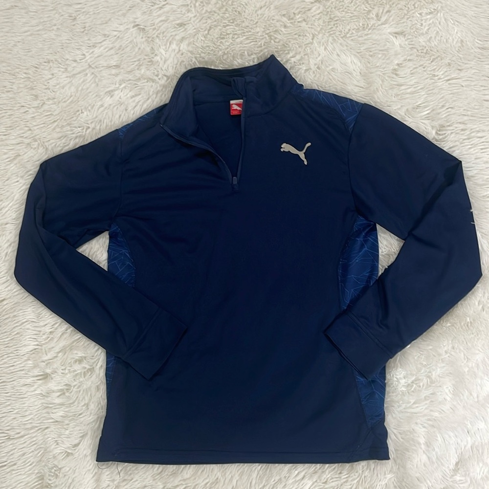 Puma dri fit shirt quarter zip